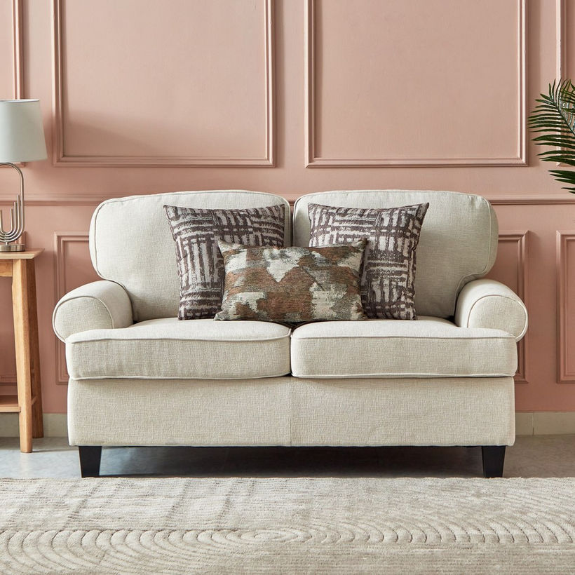 Cambridge 2-Seater Sofa with 3 Throw Cushions - Image 3