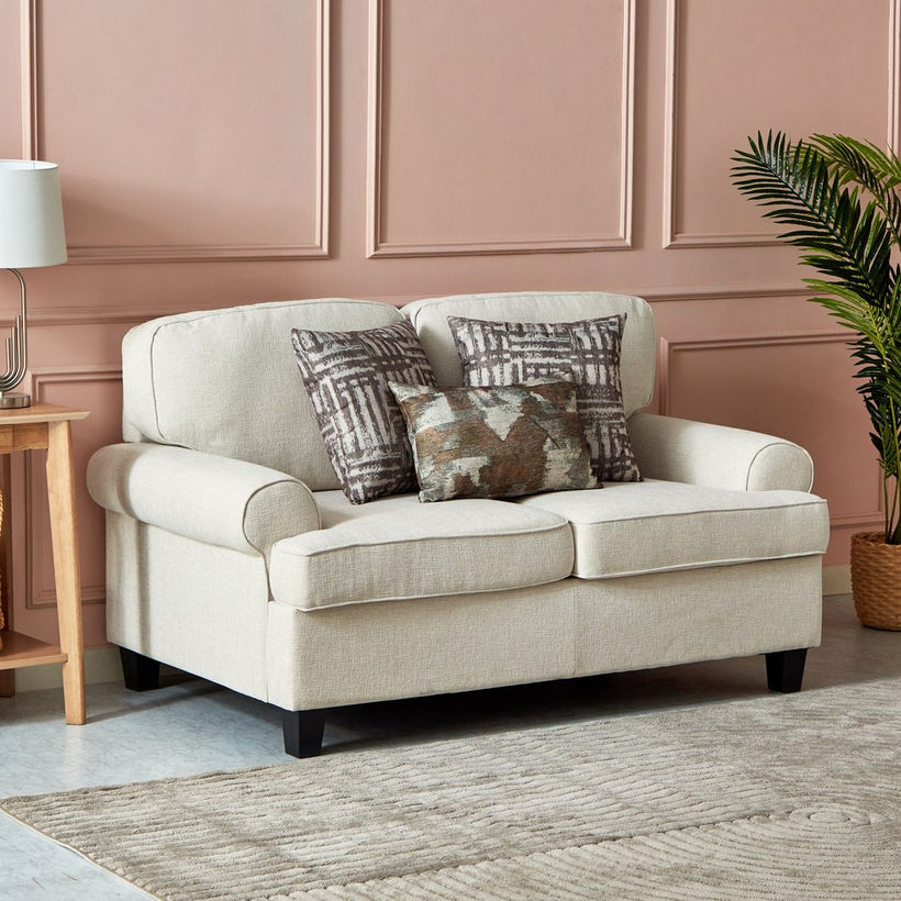 Cambridge 2-Seater Sofa with 3 Throw Cushions - Image 4