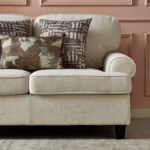 Cambridge 2-Seater Sofa with 3 Throw Cushions