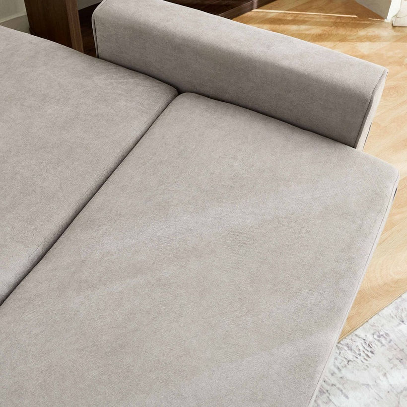 Cyrus 3-Seater Pull-Out Sofa Bed with Storage and 2 Cushions - Image 9