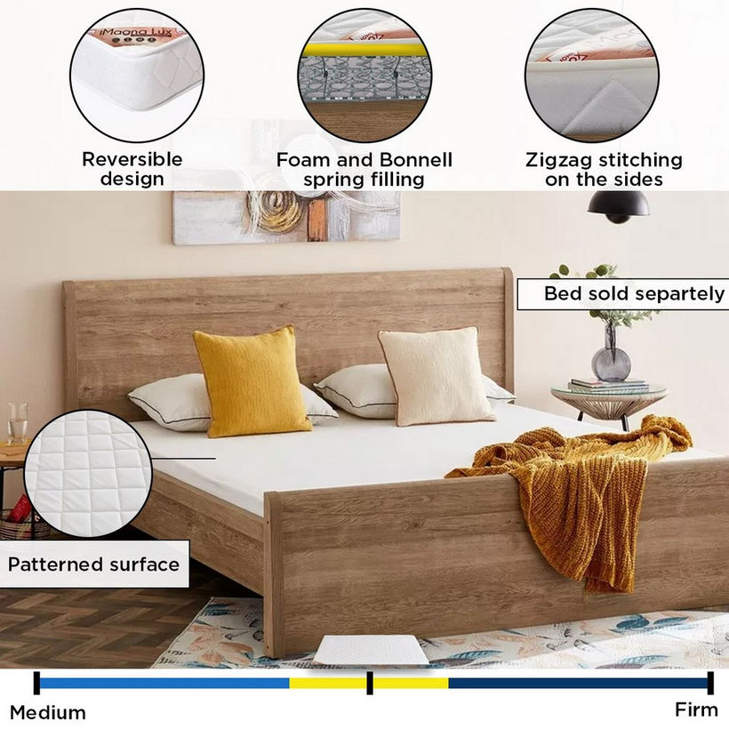 SleepEase iMagna Lux High Resilience Foam Bonnell Spring Queen Mattress - 150x200x22 cm - Image 7