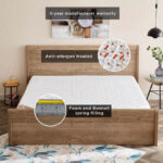 SleepEase iMagna Lux High Resilience Foam Bonnell Spring King Mattress - 180x200x22 cm