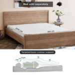 SleepEase iMagna Lux High Resilience Foam Bonnell Spring King Mattress - 180x200x22 cm