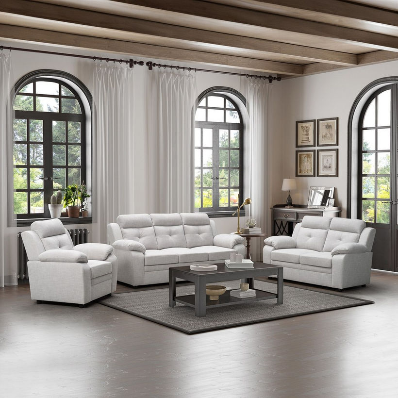 Atlanta 1-Seater Fabric Sofa - Image 9