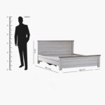 Angelic King Bed - 180x200 cm