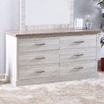 Angelic 6-Drawer Master Dresser without Mirror