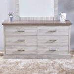Angelic 6-Drawer Master Dresser without Mirror