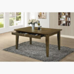 Mocha 6-Seater Dining Set with Bench