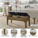 Mocha 6-Seater Dining Set with Bench