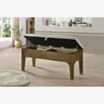 Mocha 6-Seater Dining Set with Bench