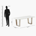 Cavon Silverado Genuine Marble Top Coffee Table