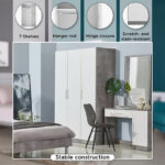 Patara 3-Door Wardrobe