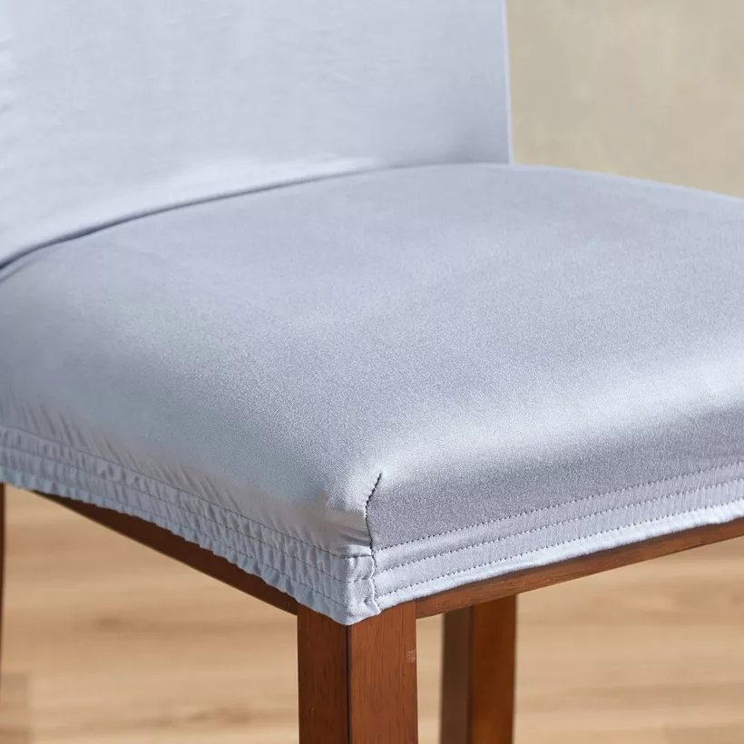 Squab Solid Chair Cover - Set of 2 - Image 3