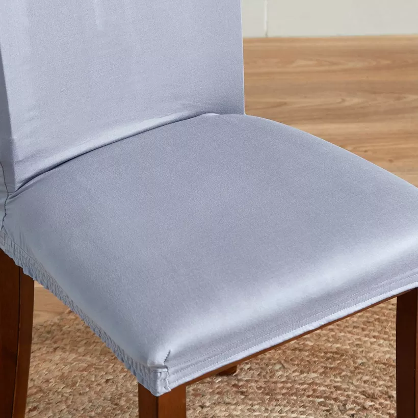 Squab Solid Chair Cover - Set of 2 - Image 4