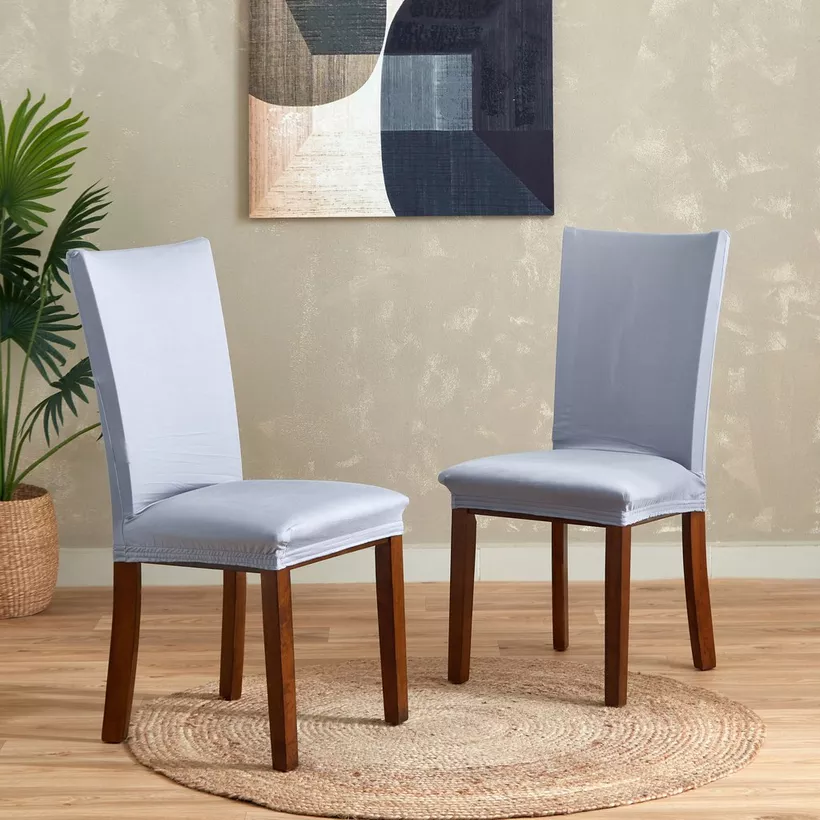 Squab Solid Chair Cover - Set of 2 - Image 6