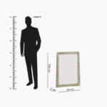 Curvy Mirror without Dresser