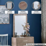 Curvy Mirror without Dresser