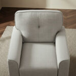 Braxton 1-Seater Fabric Sofa