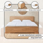 Nordica King Bed - 180x200 cm