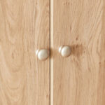 Nordica 3-Door Wardrobe with Mirror and 3 Drawers