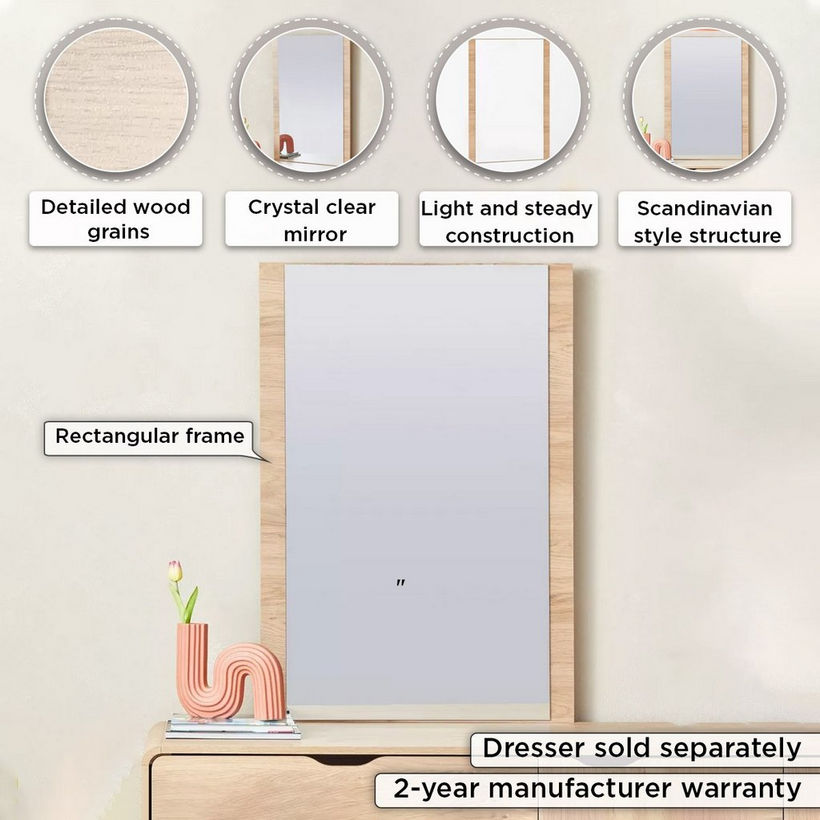 Nordica Mirror without Dresser - Image 5