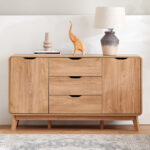 Nordic Spring 2-Door 3-Drawer Sideboard