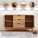 Nordic Spring 2-Door 3-Drawer Sideboard