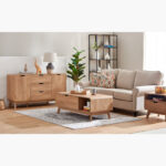 Nordic Spring 2-Door 3-Drawer Sideboard