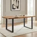 Cavon Florya 6-Seater Solid Wood Dining Table - Image 10