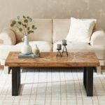 Cavon Florya Solid Wood Coffee Table