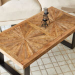 Cavon Florya Solid Wood Coffee Table