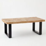 Cavon Florya Solid Wood Coffee Table