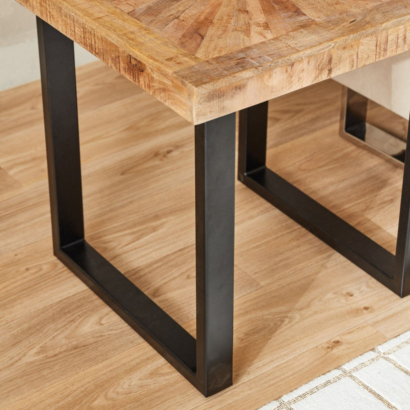 Cavon Florya Solid Wood End Table - Image 6