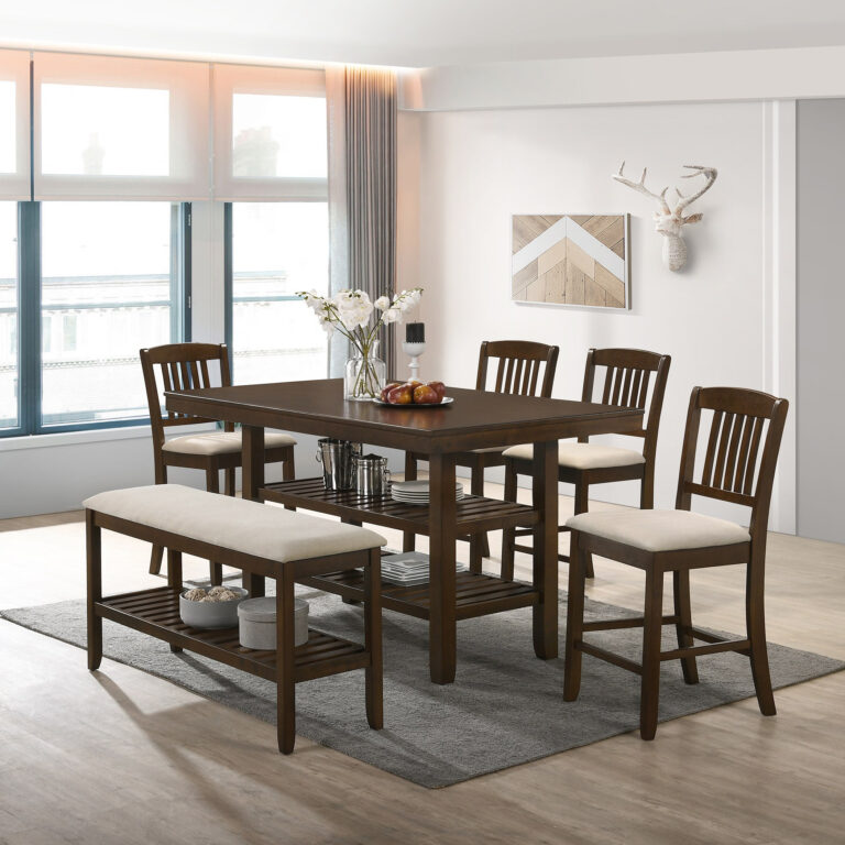 Termont 6-Seater Dining Set with Bench