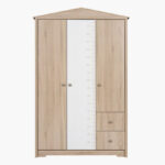 My House 3-Door Wardrobe with 2 Drawers