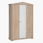 My House 3-Door Wardrobe with 2 Drawers