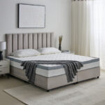 SleepNest iMedico Eurotop Medium Firm Rebonded Foam Super King Mattress - 200x200x24 cm