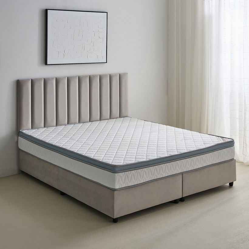 SleepNest iMedico Eurotop Medium Firm Rebonded Foam Queen Mattress - 160x200x24 cm - Image 3