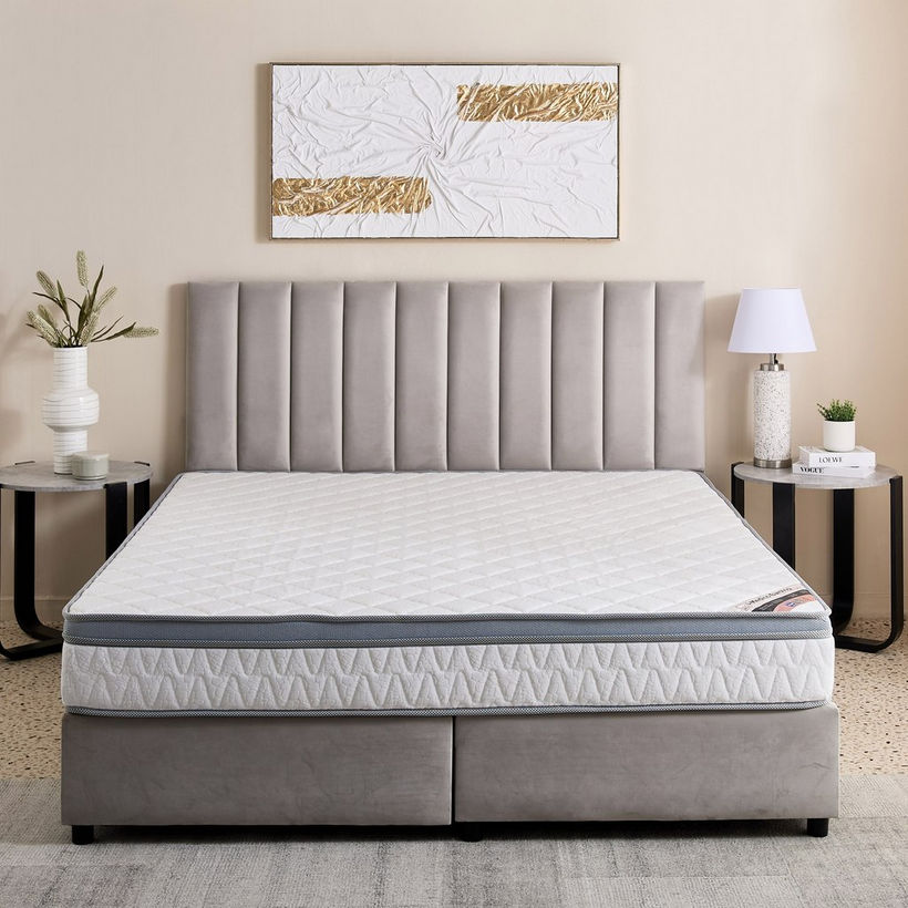 SleepNest iMedico Eurotop Medium Firm Rebonded Foam King Mattress - 180x200x24 cm - Image 3