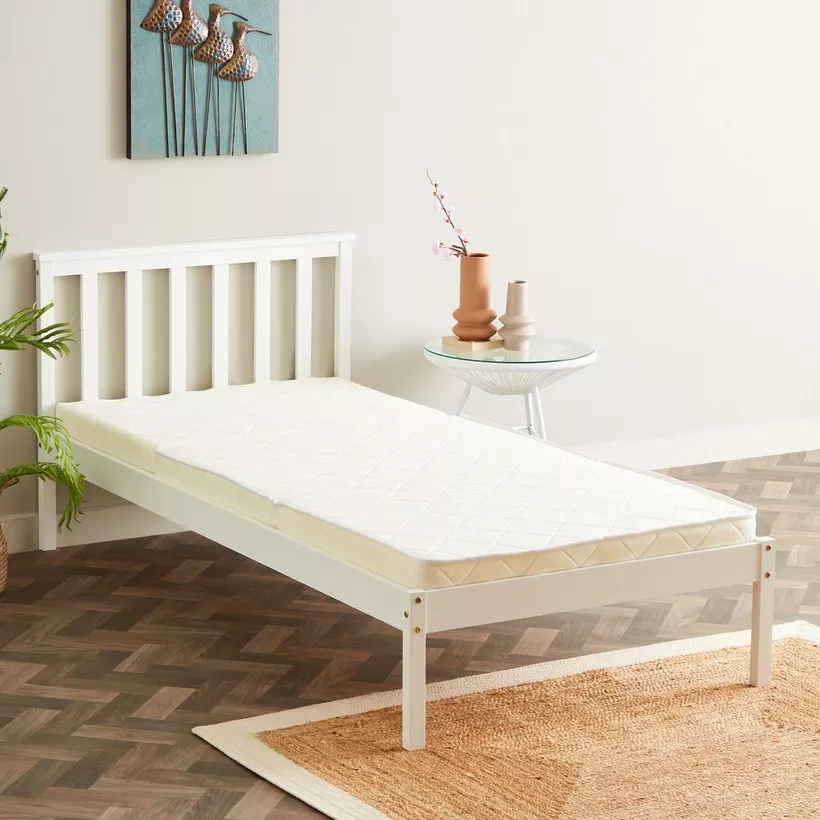 SleepEase iCozy Tri Fold Foldable Travel Foam Single Mattress - 90x200x10cm - Image 4