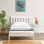 SleepEase iCozy Tri Fold Foldable Travel Foam Single Mattress - 90x200x10cm