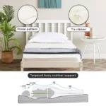 SleepEase iCozy Tri Fold Foldable Travel Foam Single Mattress - 90x200x10cm