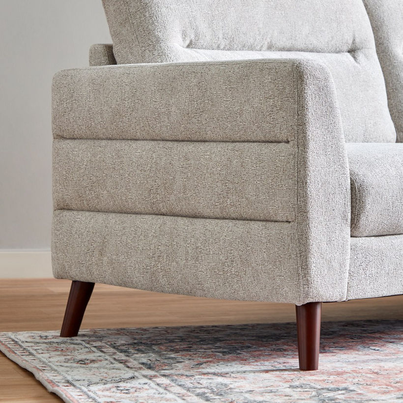 Mykonos 3-Seater Fabric Sofa - Image 4