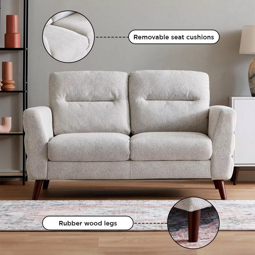 Mykonos 2-Seater Fabric Sofa - Image 7