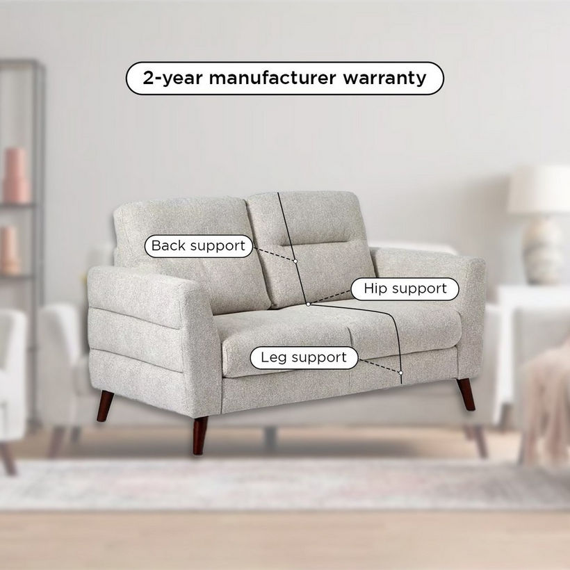 Mykonos 2-Seater Fabric Sofa - Image 8