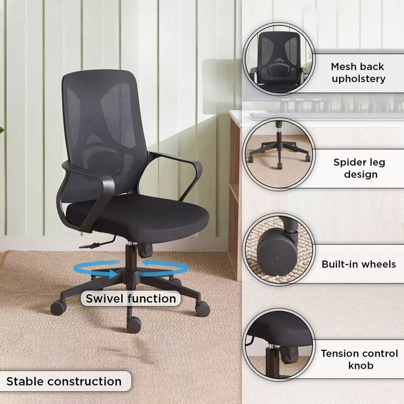 Prime Medium Back Office Chair - Image 6
