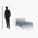 Movo Oasis Twin Bed - 120x200 cm