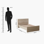 Curvy Plus Twin Bed - 120x200 cm