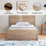 Curvy Plus Twin Bed - 120x200 cm