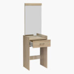 Movo Oasis 1-Drawer Dresser with Mirror and Stool